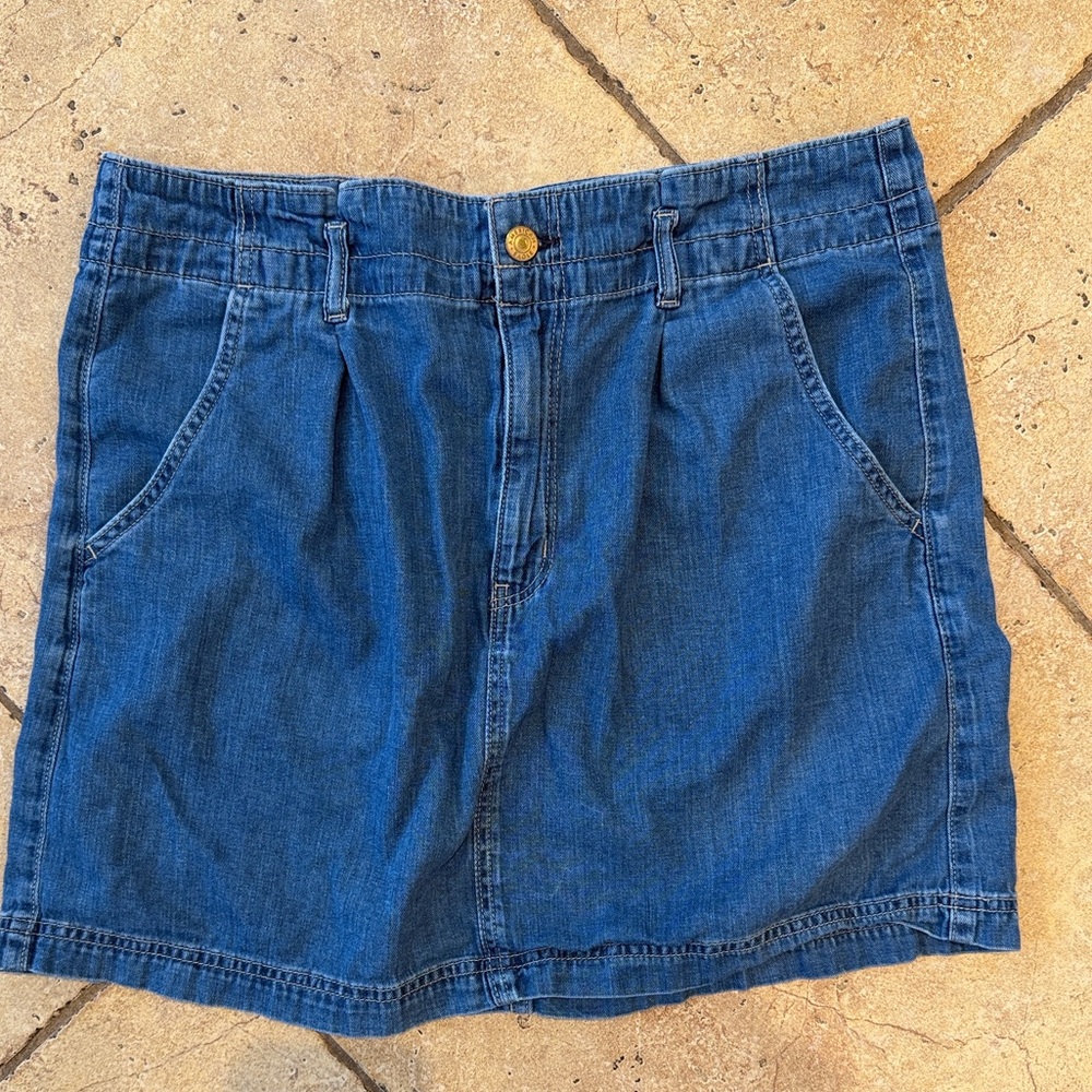 American Eagle Outfitters Blue Mini Skirt